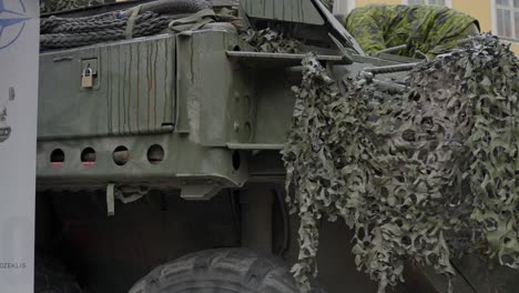 LAV-6-NATO-Canadian-armored-military-vehicle-on-demonstration-parade-in-Riga