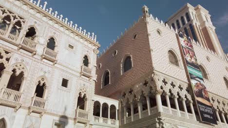 Slow-Tracking-shot-of-the-Venetian-in-Las-Vegas-Nevada