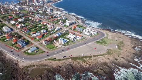 Aerial-view-of-the-city-of-Punta-del-Este-in-the-afternoon