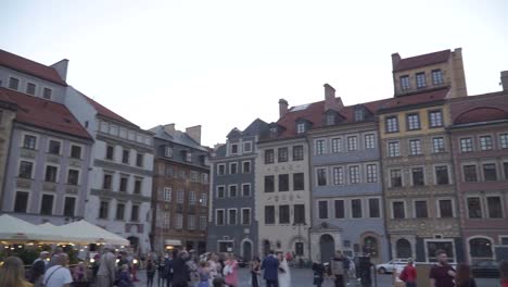 Colorful-buildings-all-around-Warsaw-square