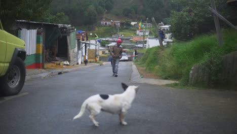 Rural-township-street-in-Africa-Judah-Square,-South-Africa