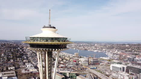 Closeup-of-Space-Needle-during-the-day