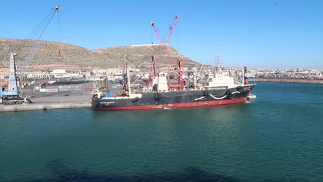 Hafen-Von-Agadir,-Marokko,-Nordafrika