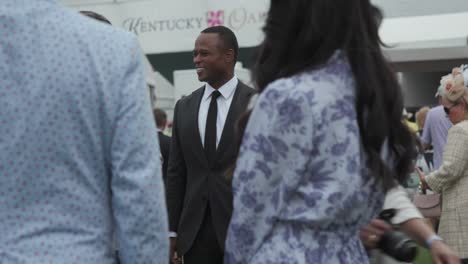 Kentucky-Attorney-General-Daniel-Cameron-in-paddock-at-Kentucky-Derby-148