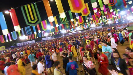 Disparo-De-Drone-Fpv-Del-Festival-Navratri