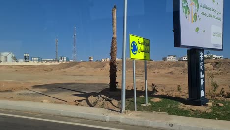 Shot-of-Sharm-El-Sheikh-Power-Station-from-bus-window