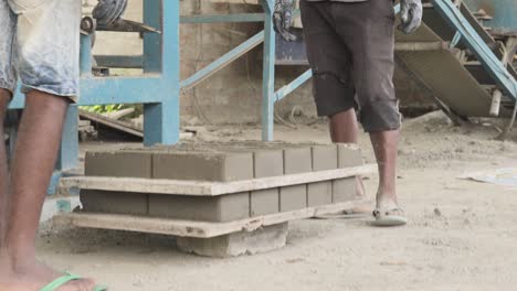 brick-factory-in-india-labor-working-as-a-team-carrying-bricks-for-construction-site