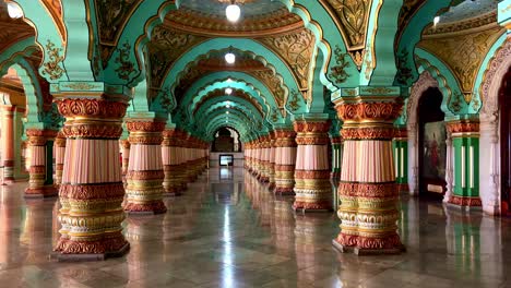 Una-Escena-Dramática-Del-Maharajá-En-Mysuru