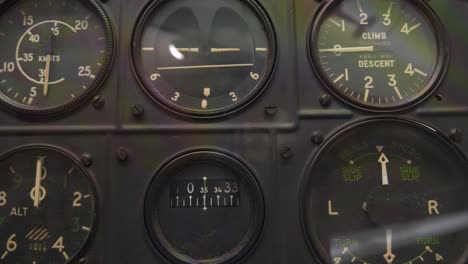 Vintage-Flight-Instruments-on-an-Avro-Lancaster-Close-Up