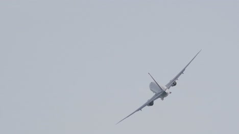 Zoom-Shot-of-P-8-Poseidon-Banking-in-Slow-Motion