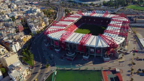 Karaiskakis-Stadium---Georgios-Karaiskakis-Football-Stadium-In-Piraeus,-Attica,-Greece