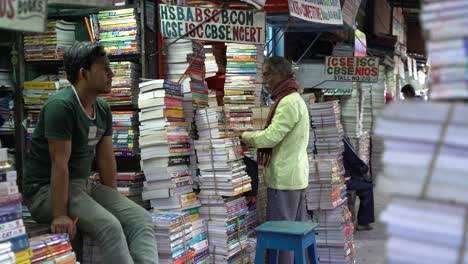 Die-College-Street-Ist-Einer-Der-Größten-Büchermärkte-In-Asien