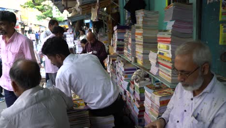 Die-College-Street-Ist-Einer-Der-Größten-Büchermärkte-In-Asien