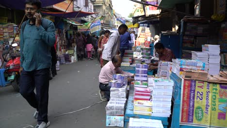 Die-College-Street-Ist-Einer-Der-Größten-Büchermärkte-In-Asien