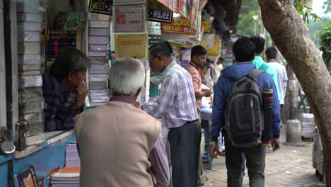 Die-College-Street-Ist-Einer-Der-Größten-Büchermärkte-In-Asien