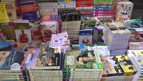 Old-books-are-being-sold-on-the-pavements-in-the-streets-of-Calcutta