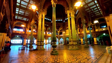 The-'Kalyana-Mantap'-hall-inside-the-royal-Mysore-Palace