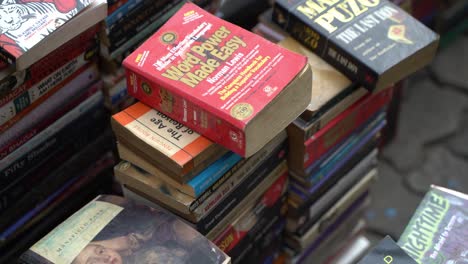 Different-types-of-old-book-selling-on-footpath-or-road-side-market