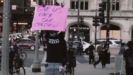 An-American-demonstration-‘Save-the-Children’-protests-against-human-trafficking