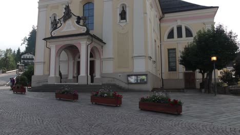 The-base-of-the-Ortisei-Catholic-church