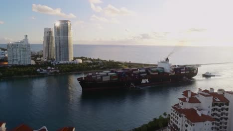 Fisher-Island---Drone-Aerial-Footage---Miami,-Florida