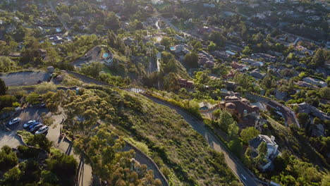 Impresionante-Paisaje-Con-Drones-Disparado-En-El-Histórico-Monte-De-San-Diego.