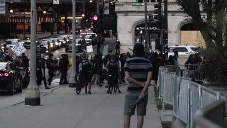 Die-Demonstranten-In-Chicago-Kämpfen-Gegen-Den-Kinderhandel-In-Der-Innenstadt