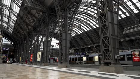 Innenansicht-Der-Bahnsteighalle-Im-Frankfurter-Hauptbahnhof-Mit-Neoklassizistischer-Architektur