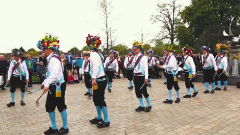 Earlsdon-Morris-Tänzer-In-Stafford-Upon-Avon