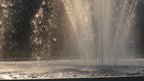 The-Wonderful-Water-Fountain-In-Bandaranayake-Memorial-International-Conference-Hall-In-Sri-Lanka---Wide-Shot