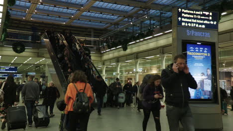 Estación-De-St-Pancras-En-Londres