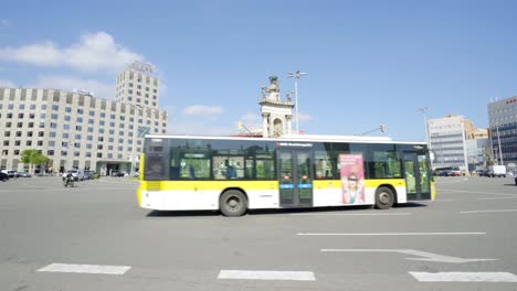 Plaça-d'Espanya,-Barcelona,-Spain