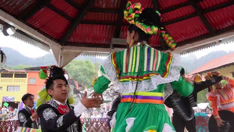 slow-motion-shot-of-dances-of-couples-in-the-traditional-style-in-Mexico