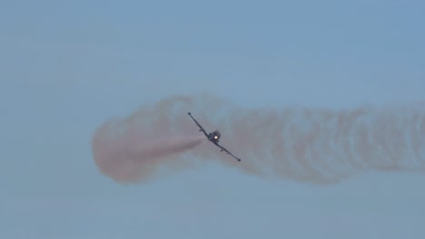 Royal-Air-Force-BAC-strikemasters-maneuver-and-stunt-during-airshow-in-Bournemouth,-England