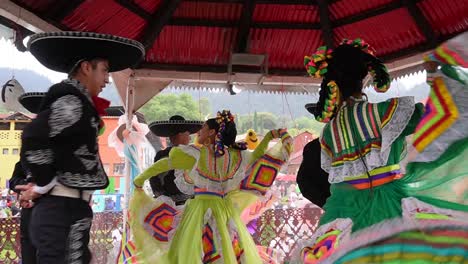 slow-motion-shot-of-traditional-dance-in-hidalgo-mexico