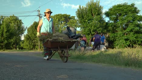 Team-of-environmental-activists-cleaning-a-street