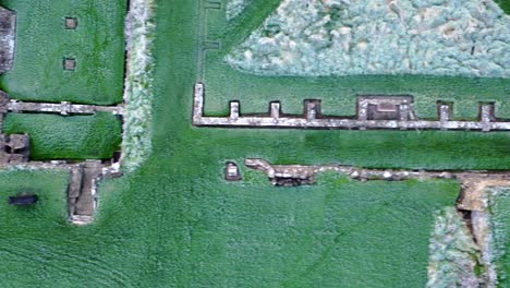 Birds-eye-view-of-Glastonbury-Abbey