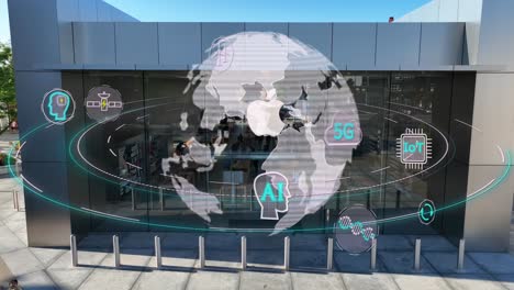 Apple-Store-Mit-Augmented-Reality-Display-Zur-Präsentation-Globaler-Technischer-Konnektivität