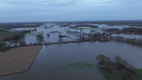 Situación-Actual-En-Lingen,-Baja-Sajonia,-Alemania