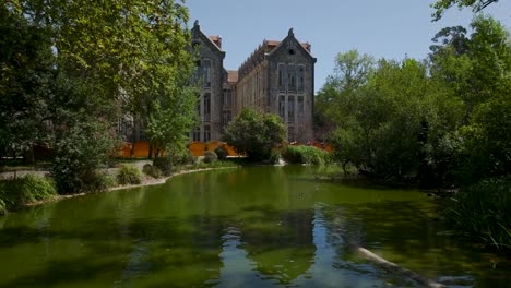 The-Hospital-and-Caldas-Museum-is-located-in-the-parish-of-Nossa-Senhora-do-Pópulo,-city-and-municipality-of-Caldas-da-Rainha,-District-of-Leiria,-in-Portugal