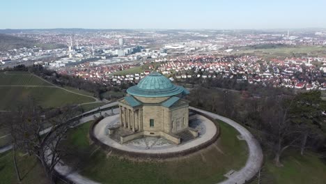 Luftaufnahme-Des-Mausoleums-Von-König-Wilhelm-I