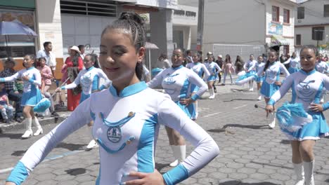 Day-of-Independence-street-parade-youth-drum-band-plays-a-beat-slow-mo