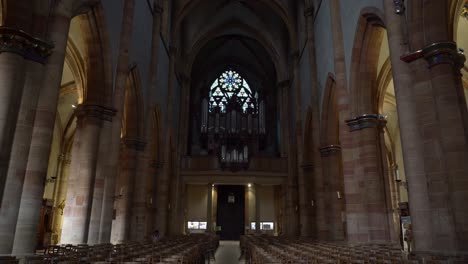 St-Martin's-Church-interior-is-grand-with-fine-carvings-on-the-dome-and-wonderfull-baroque-organ