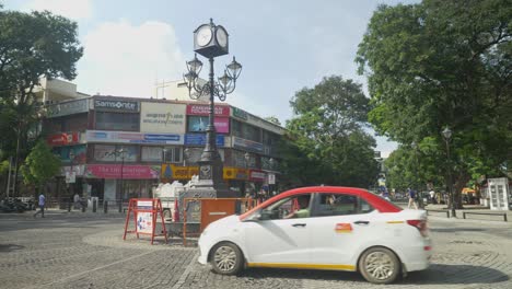 Plano-Amplio-De-La-Torre-Del-Reloj-Db-Road-Street-View-Y-Tráfico-Rk-Puram