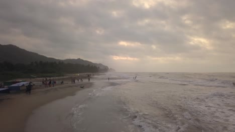 Palomino-Beach,-La-Guajira,-Kolumbien