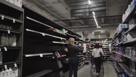 Empty-clean-product-shelves-aisle-at-wholefoods-NYC