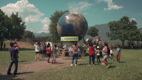 people-walking-in-the-amusement-park-bioparque