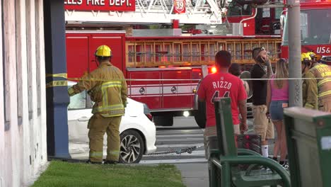 Die-Feuerwehr-Von-Los-Angeles-Vor-Ort