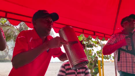 Three-man-of-a-Vallenato-band-are-dancing-and-singing-songs