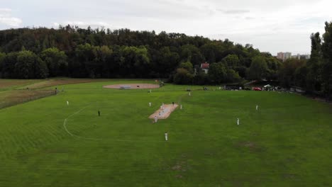 über-Dem-Baseballspiel